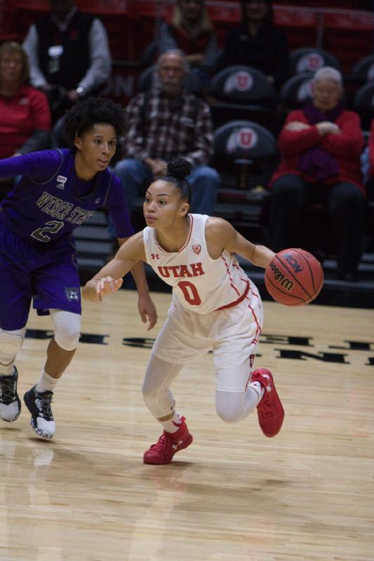 2016-12-17 14:34:39 ** Basketball, Kiana Moore, Utah Utes, Weber State, Women's Basketball ** 