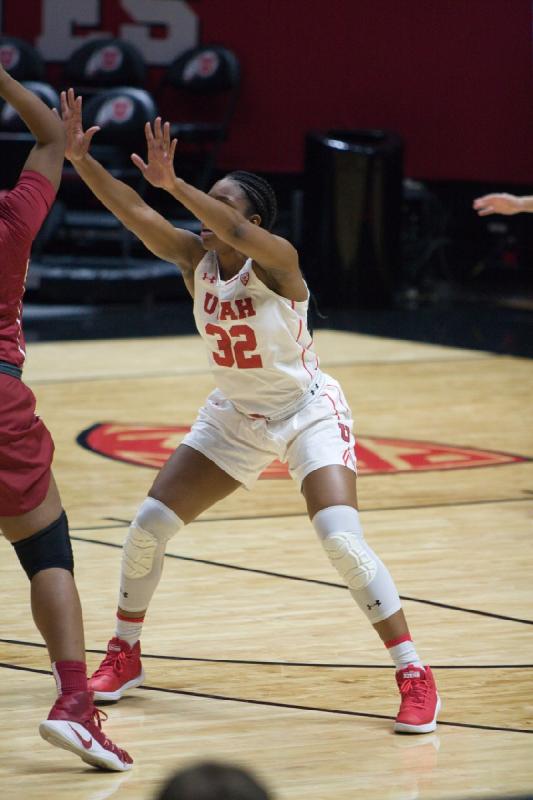 2018-02-16 20:17:42 ** Basketball, Damenbasketball, Tanaeya Boclair, Utah Utes, Washington State ** 