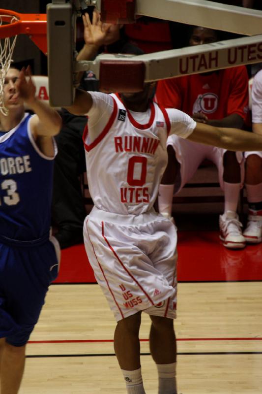 2010-01-23 17:54:54 ** Air Force, Basketball, Chris Hines, Herrenbasketball, Utah Utes ** 