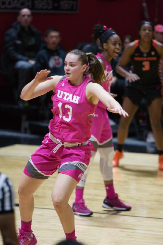 2018-01-26 18:36:12 ** Basketball, Damenbasketball, Megan Jacobs, Oregon State, Tanaeya Boclair, Utah Utes ** 