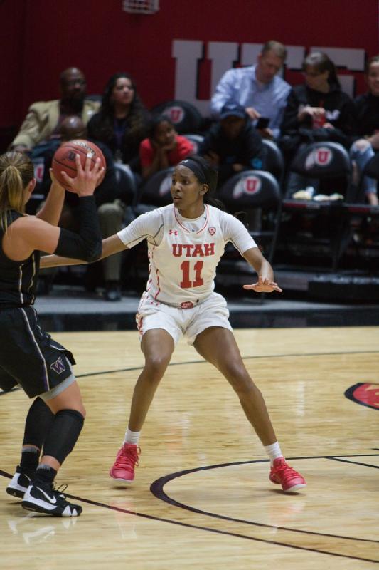 2019-02-22 20:28:32 ** Basketball, Damenbasketball, Erika Bean, Utah Utes, Washington ** 