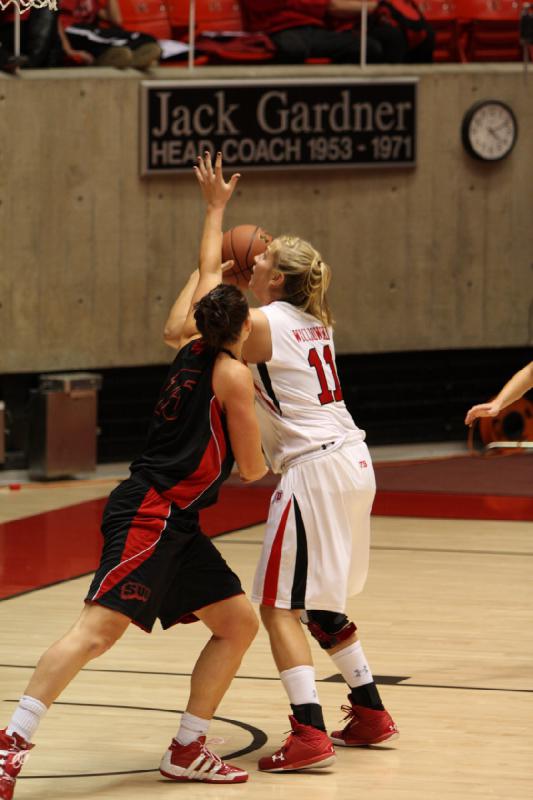 2011-11-13 17:05:45 ** Basketball, Damenbasketball, Southern Utah, Taryn Wicijowski, Utah Utes ** 