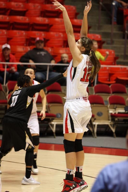 2014-01-29 20:38:47 ** Basketball, Colorado, Damenbasketball, Danielle Rodriguez, Emily Potter, Utah Utes ** 