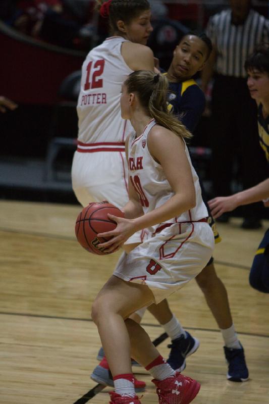 2017-01-15 13:19:37 ** Basketball, Cal, Emily Potter, Megan Jacobs, Utah Utes, Women's Basketball ** 