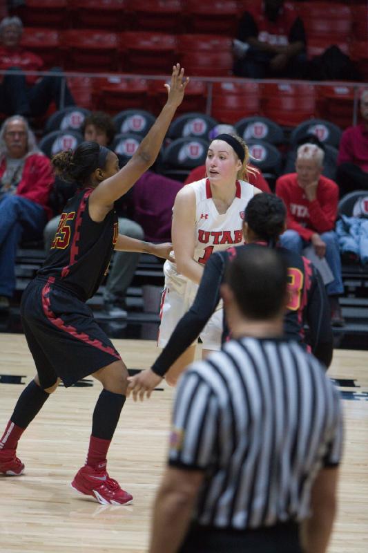 2015-01-11 13:19:00 ** Basketball, Damenbasketball, Paige Crozon, USC, Utah Utes ** 