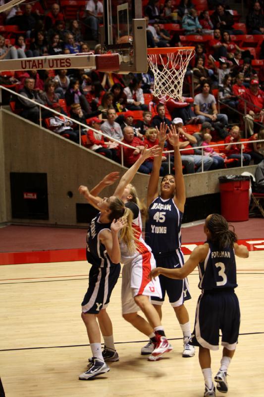 2010-01-30 15:58:37 ** Basketball, BYU, Damenbasketball, Taryn Wicijowski, Utah Utes ** 