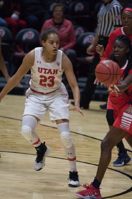 2017-01-08 12:27:43 ** Arizona, Basketball, Daneesha Provo, Utah Utes, Women's Basketball ** 