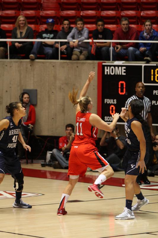 2012-12-08 15:02:07 ** Basketball, BYU, Taryn Wicijowski, Utah Utes, Women's Basketball ** 