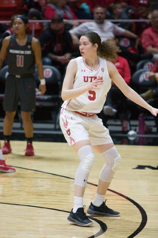 2019-02-24 12:16:24 ** Basketball, Damenbasketball, Megan Huff, Utah Utes, Washington State ** 