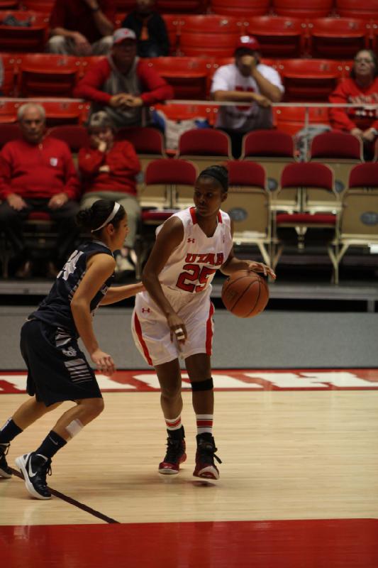 2012-11-27 20:32:54 ** Awa Kalmström, Basketball, Damenbasketball, Utah State, Utah Utes ** 