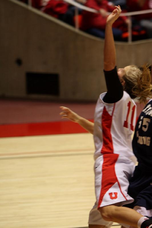 2010-01-30 15:54:31 ** Basketball, BYU, Damenbasketball, Taryn Wicijowski, Utah Utes ** 