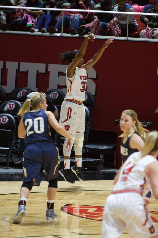 2016-11-03 11:28:20 ** Basketball, Paige Crozon, South Dakota School of Mines & Technology, Tanaeya Boclair, Utah Utes, Women's Basketball ** 