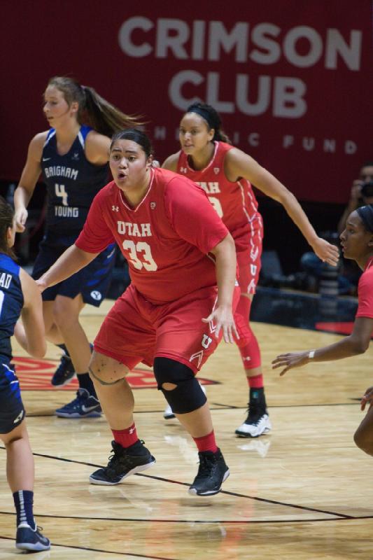 2016-12-10 19:03:20 ** Basketball, BYU, Damenbasketball, Daneesha Provo, Joeseta Fatuesi, Utah Utes ** 