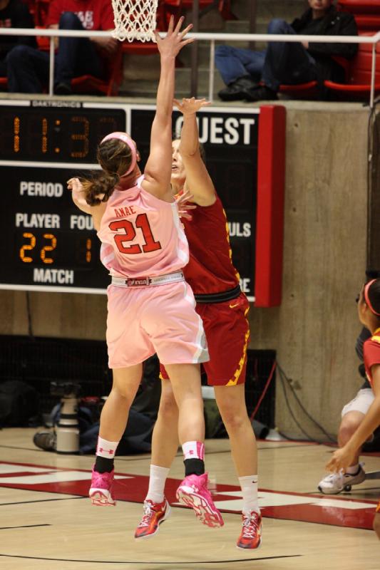 2014-02-27 19:15:37 ** Basketball, Damenbasketball, USC, Utah Utes, Wendy Anae ** 