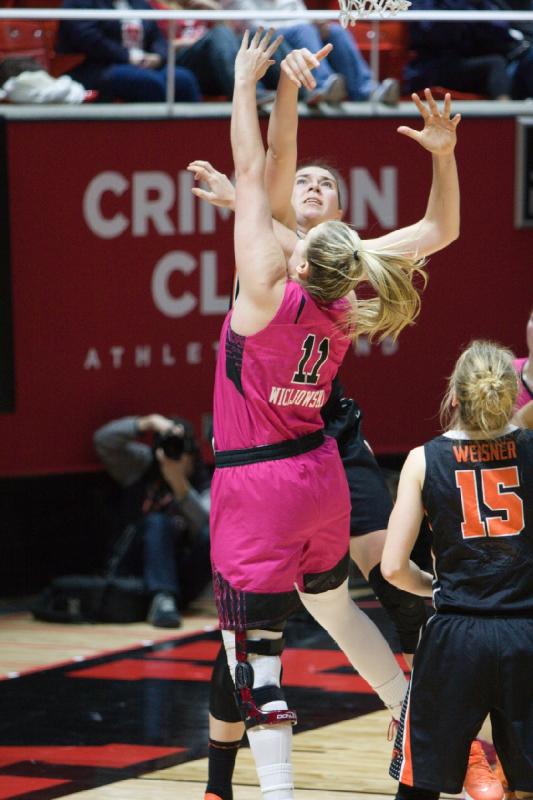 2015-02-22 13:39:40 ** Basketball, Damenbasketball, Oregon State, Taryn Wicijowski, Utah Utes ** 