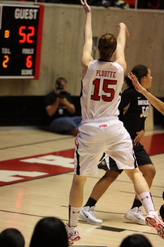 2014-01-29 20:47:05 ** Basketball, Colorado, Michelle Plouffe, Utah Utes, Women's Basketball ** 