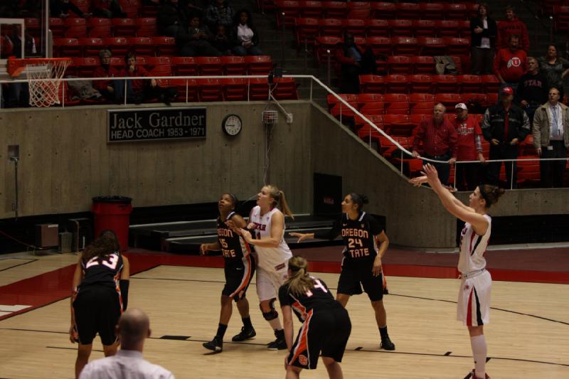 2012-03-01 20:44:49 ** Anthony Levrets, Basketball, Michelle Plouffe, Oregon State, Taryn Wicijowski, Utah Utes, Women's Basketball ** 