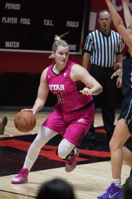 2015-02-13 20:06:25 ** Basketball, Damenbasketball, Taryn Wicijowski, Utah Utes, Washington ** 