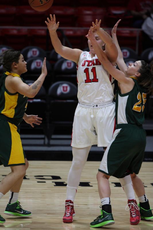 2014-11-05 19:08:50 ** Alaska Anchorage, Basketball, Damenbasketball, Taryn Wicijowski, Utah Utes ** 