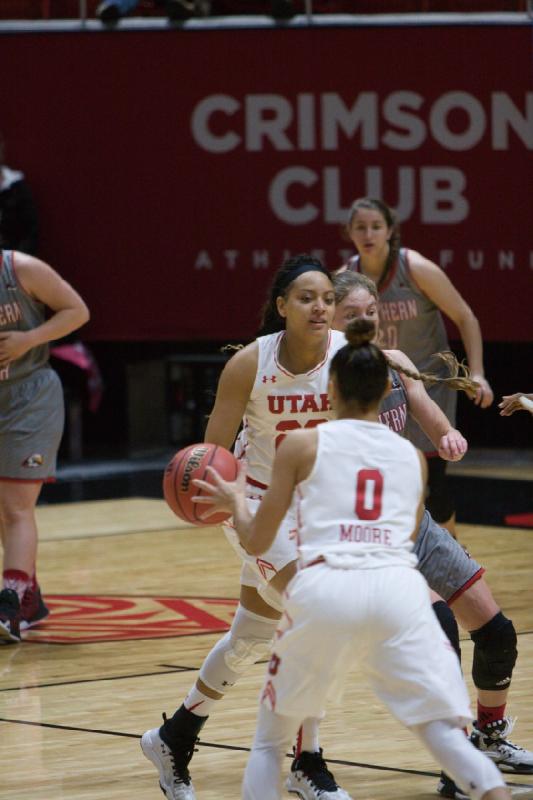 2016-11-30 19:09:34 ** Basketball, Damenbasketball, Daneesha Provo, Kiana Moore, Southern Utah, Utah Utes ** 