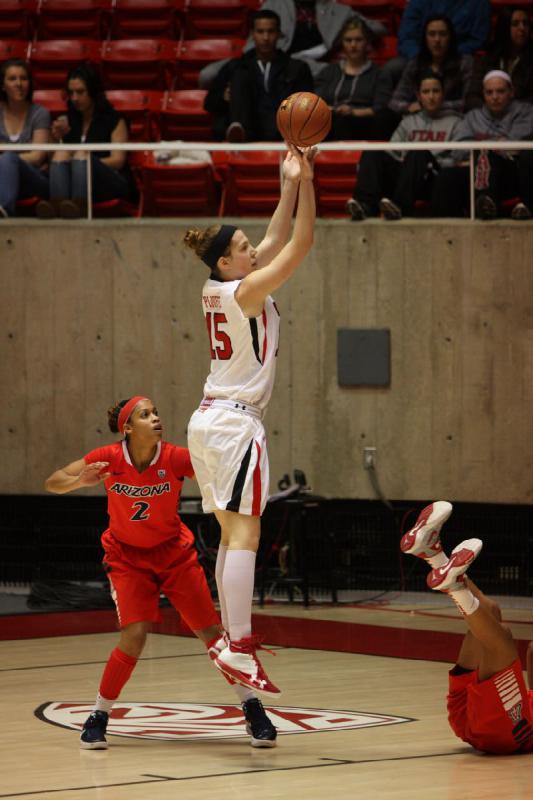 2013-01-18 19:28:21 ** Arizona, Basketball, Damenbasketball, Michelle Plouffe, Utah Utes ** 