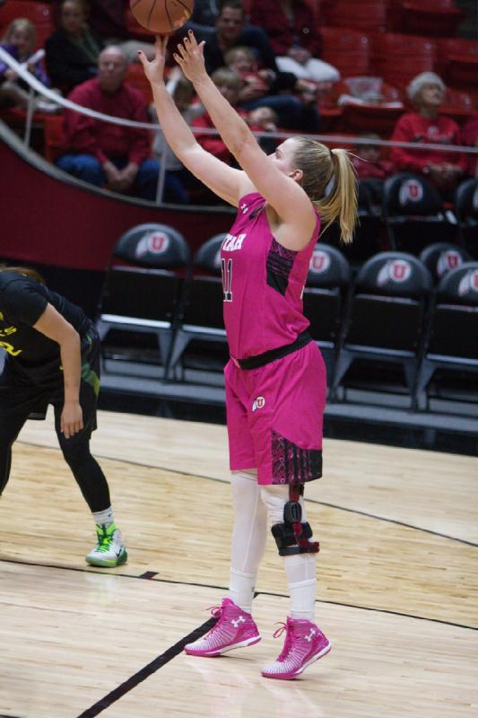 2015-02-20 20:27:24 ** Basketball, Damenbasketball, Oregon, Taryn Wicijowski, Utah Utes ** 