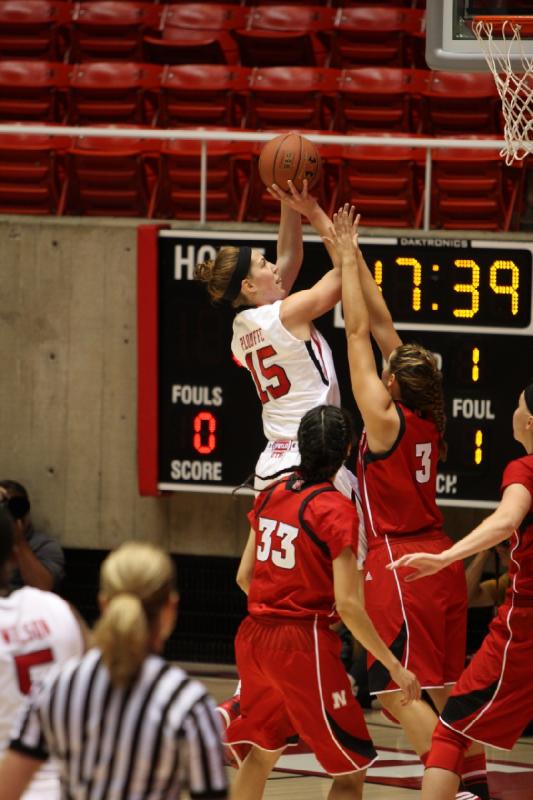 2013-11-15 17:34:08 ** Basketball, Cheyenne Wilson, Damenbasketball, Michelle Plouffe, Nebraska, Utah Utes ** 