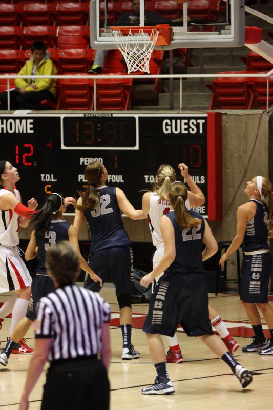 2012-11-27 19:11:27 ** Basketball, Michelle Plouffe, Taryn Wicijowski, Utah State, Utah Utes, Women's Basketball ** 