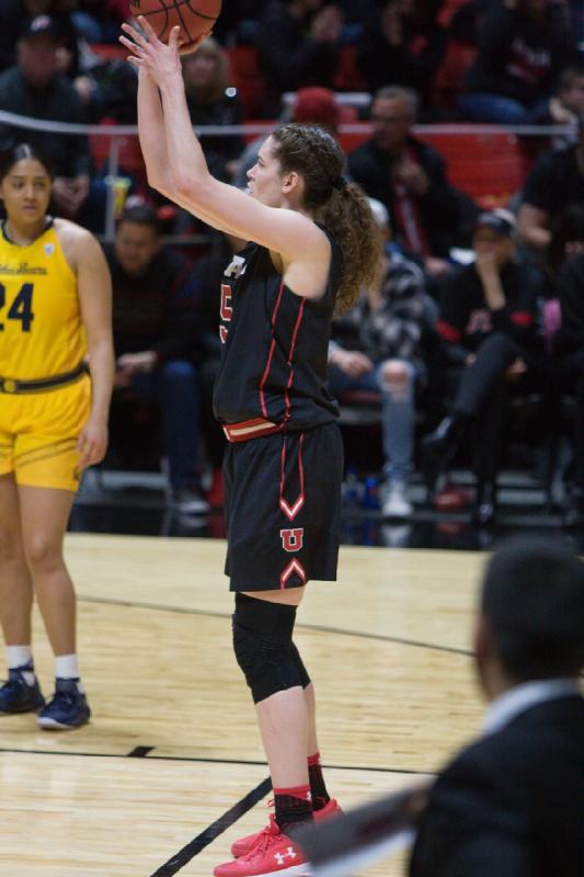 2019-01-25 20:09:03 ** Basketball, Cal, Damenbasketball, Megan Huff, Utah Utes ** 