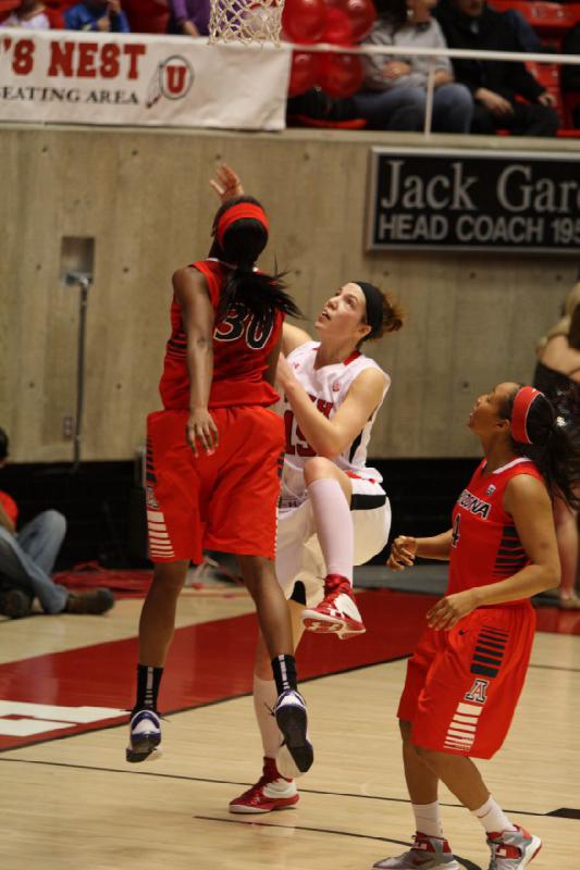 2013-01-18 20:33:23 ** Arizona, Basketball, Michelle Plouffe, Utah Utes, Women's Basketball ** 