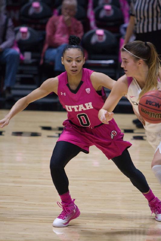 2017-02-17 18:17:47 ** Basketball, Damenbasketball, Kiana Moore, Oregon, Utah Utes ** 