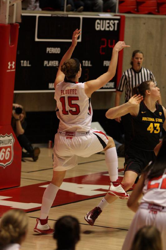 2013-01-20 15:58:15 ** Arizona State, Basketball, Danielle Rodriguez, Michelle Plouffe, Utah Utes, Women's Basketball ** 