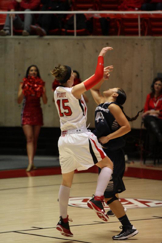 2012-11-27 19:17:28 ** Basketball, Michelle Plouffe, Utah State, Utah Utes, Women's Basketball ** 