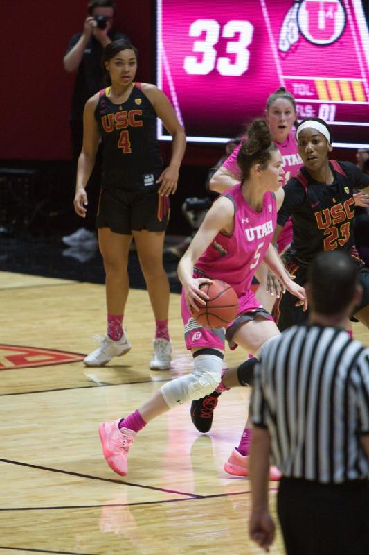 2019-02-08 19:37:22 ** Andrea Torres, Basketball, Megan Huff, USC, Utah Utes, Women's Basketball ** 