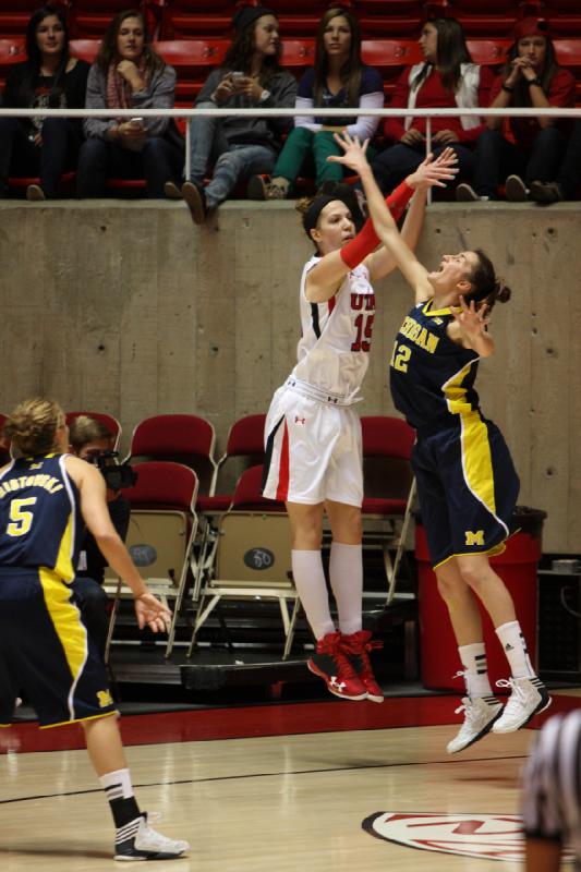 2012-11-16 16:51:49 ** Basketball, Michelle Plouffe, Michigan, Utah Utes, Women's Basketball ** 