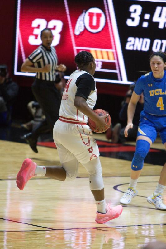 2019-02-10 12:37:32 ** Basketball, Damenbasketball, Dre'Una Edwards, UCLA, Utah Utes ** 