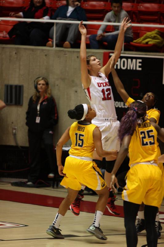 2014-01-12 13:08:29 ** Basketball, Cal, Damenbasketball, Emily Potter, Utah Utes ** 