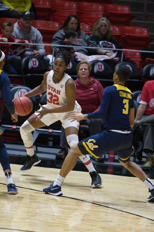 2017-01-15 13:43:56 ** Basketball, Cal, Tanaeya Boclair, Utah Utes, Women's Basketball ** 