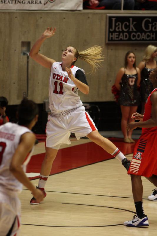 2013-01-18 20:29:48 ** Arizona, Basketball, Damenbasketball, Iwalani Rodrigues, Taryn Wicijowski, Utah Utes ** 