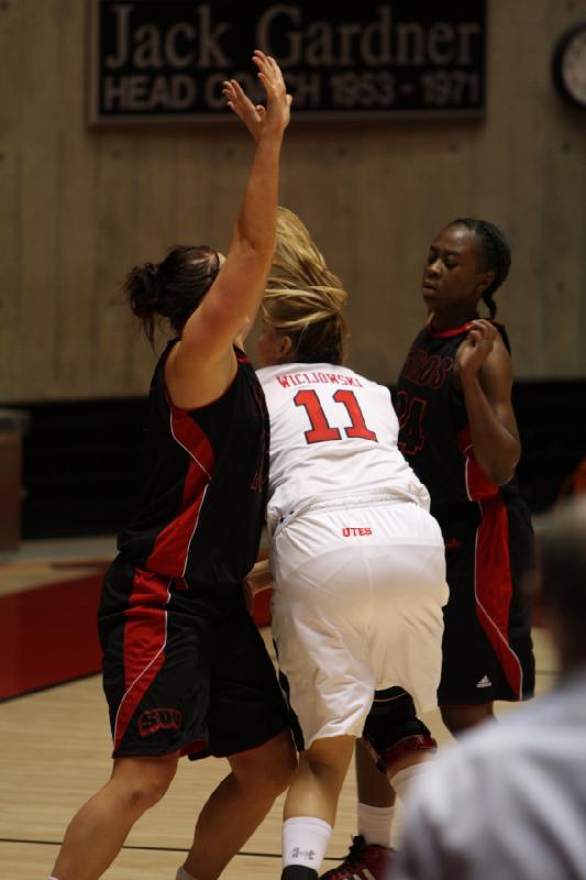 2011-11-13 17:24:46 ** Basketball, Southern Utah, Taryn Wicijowski, Utah Utes, Women's Basketball ** 