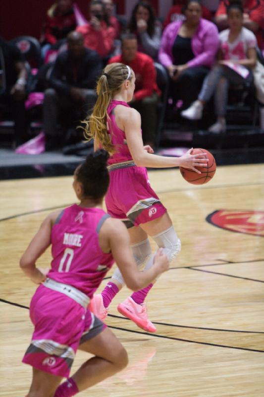 2019-02-08 19:10:53 ** Basketball, Damenbasketball, Dru Gylten, Kiana Moore, USC, Utah Utes ** 