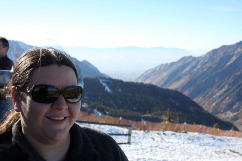 2008-10-25 16:07:00 ** Erica, Little Cottonwood Canyon, Snowbird, Utah ** Erica.