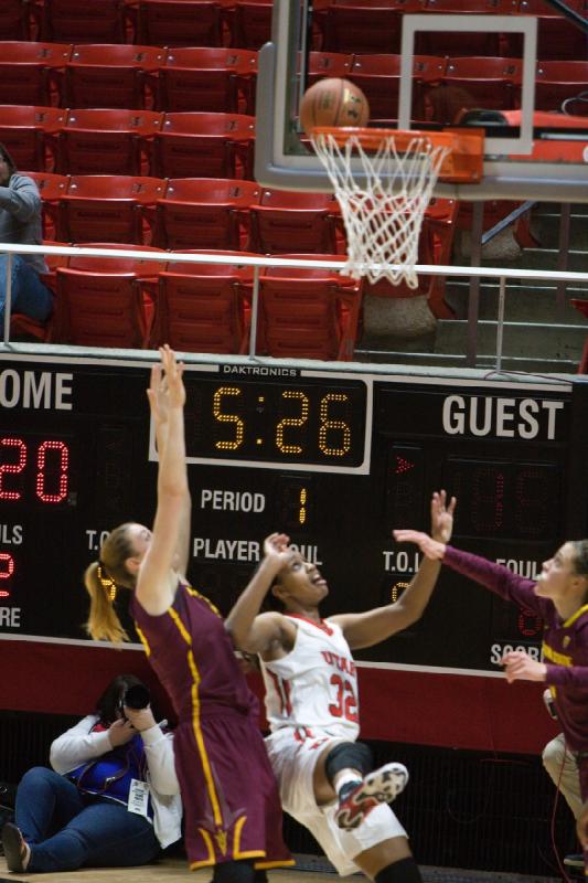 2015-02-01 13:28:49 ** Arizona State, Basketball, Tanaeya Boclair, Utah Utes, Women's Basketball ** 