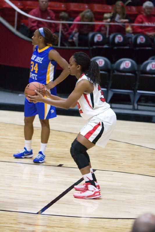 2014-11-14 18:31:21 ** Basketball, San Jose State, Tanaeya Boclair, Utah Utes, Women's Basketball ** 