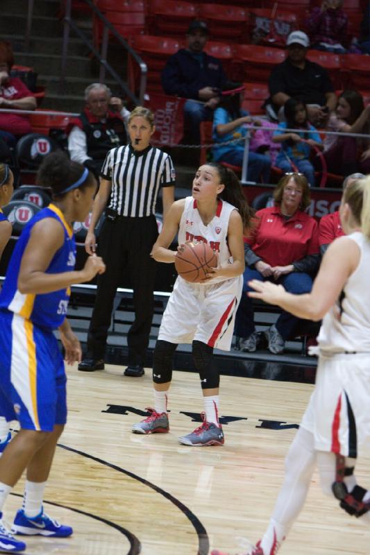 2014-11-14 18:01:08 ** Basketball, Damenbasketball, Danielle Rodriguez, San Jose State, Taryn Wicijowski, Utah Utes ** 