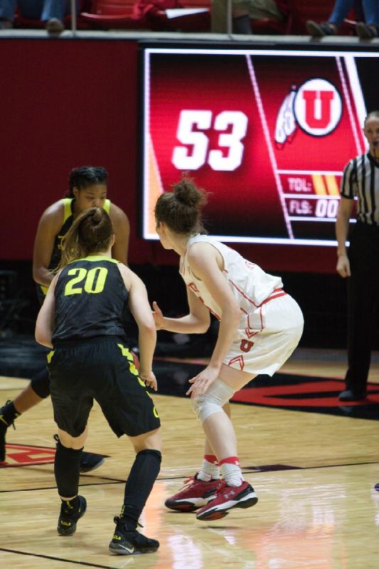 2018-01-28 13:38:28 ** Basketball, Damenbasketball, Megan Huff, Oregon, Utah Utes ** 