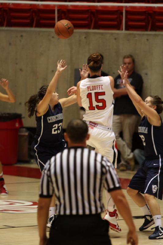 2012-11-01 19:08:20 ** Basketball, Concordia, Damenbasketball, Michelle Plouffe, Utah Utes ** 