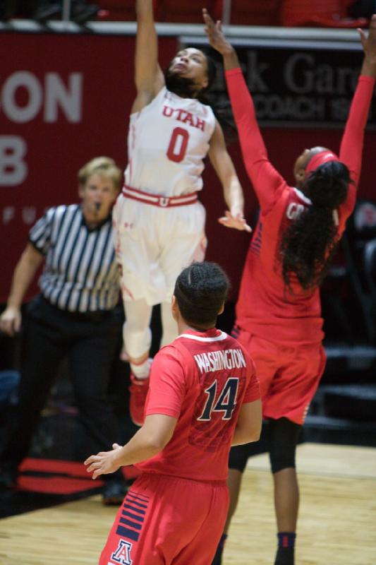 2017-01-08 13:53:39 ** Arizona, Basketball, Kiana Moore, Utah Utes, Women's Basketball ** 