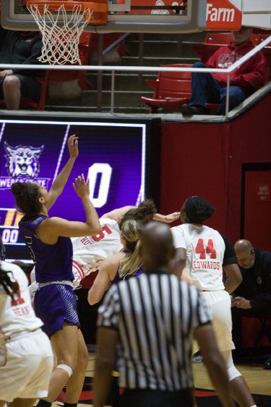 2018-12-15 14:08:14 ** Basketball, Dre'Una Edwards, Erika Bean, Megan Huff, Utah Utes, Weber State, Women's Basketball ** 