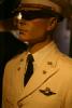 Formal white dress uniform of the 1940s.